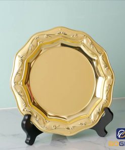 Bảng vinh danh gỗ đồng hình tròn