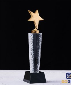 Cúp pha lê vinh danh nhân viên