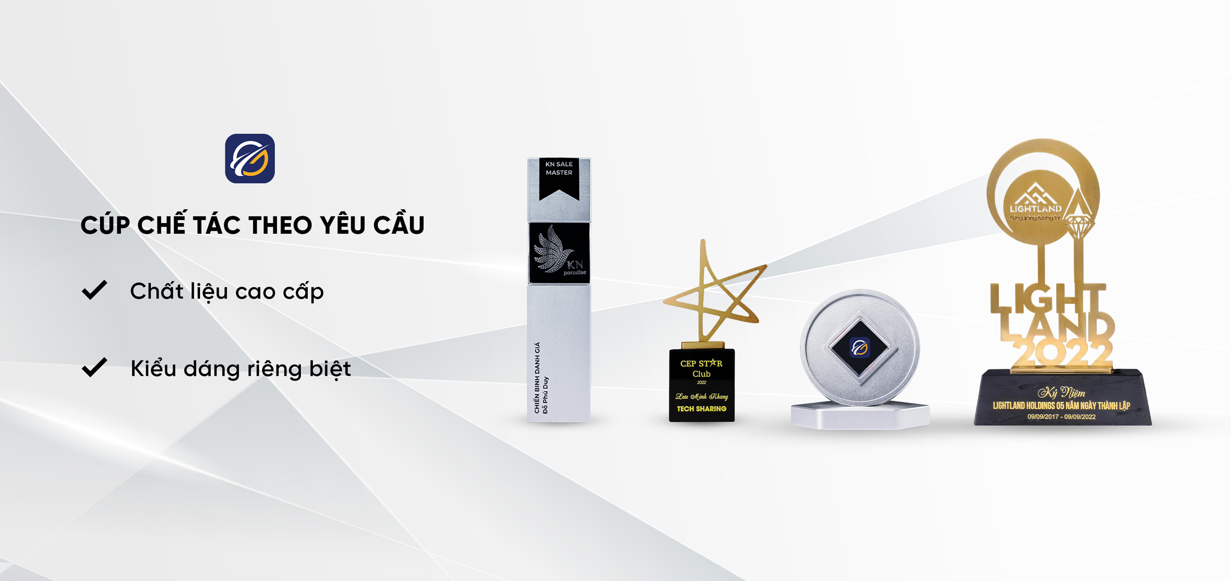 Banner cúp độc quyền Gogift
