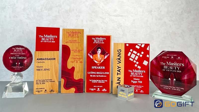 Địa chỉ làm cúp lưu niệm uy tín, bền đẹp năm 2026
