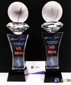 Cúp pha lê tennis T1