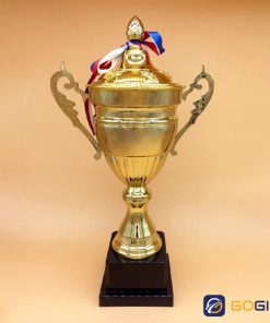 Cúp bóng đá mạ vàng S08