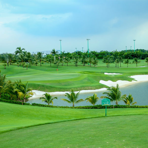 Sân tập golf Tân Sơn Nhất được nhiều người quan tâm, thích thú 