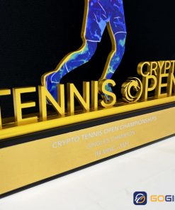 Cúp Tennis CTR30 do Gogift chế tác dành riêng cho khách hàng