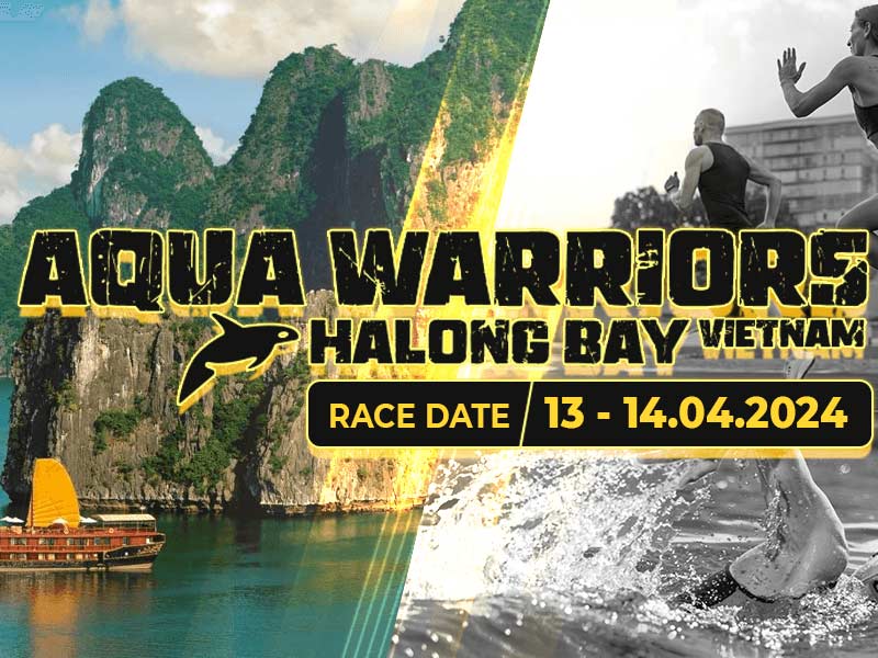 Giải chạy bộ Marathon 2024 - Aquathlon Warriors Halong Bay