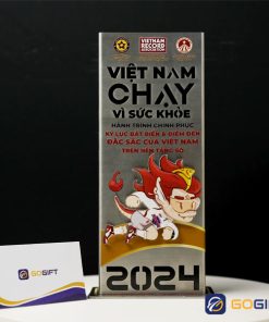 Cúp chế tác riêng CTR36 kim loại