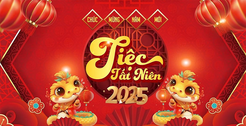 backdrop tất niên