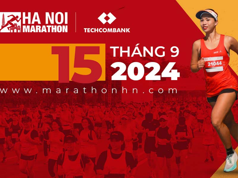 Giải chạy Techcombank mùa ba được tổ chức vào 15/09/2024 tại Hà Nội