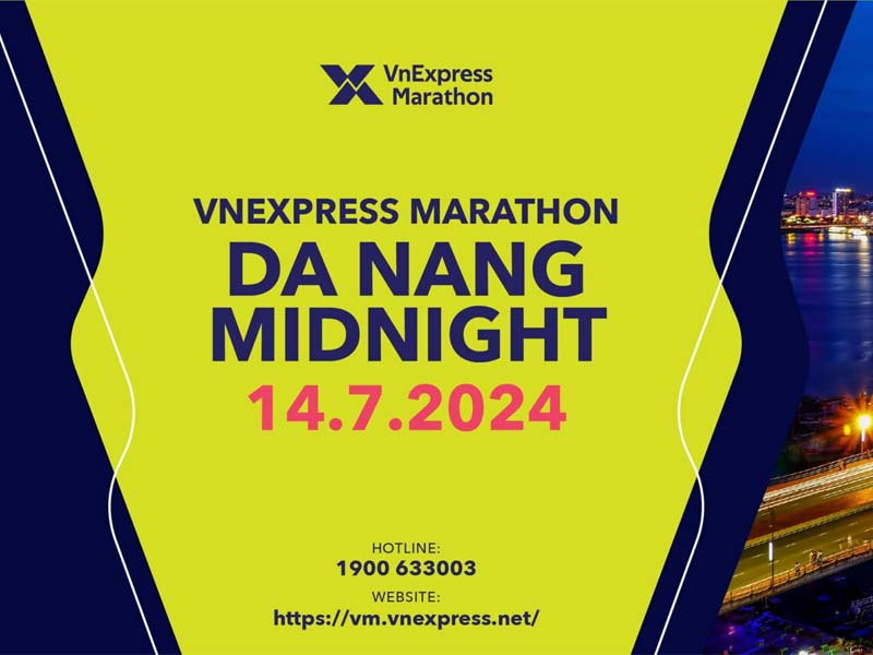 Giải chạy VnExpress Đà Nẵng được tổ chức vào ngày 14.7.2024