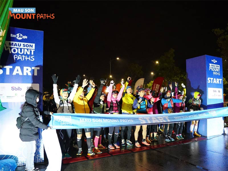 Mau Son Mount Paths là một trong những đường đua mang lại nhiều thử thách cho các runners. Ảnh BTC