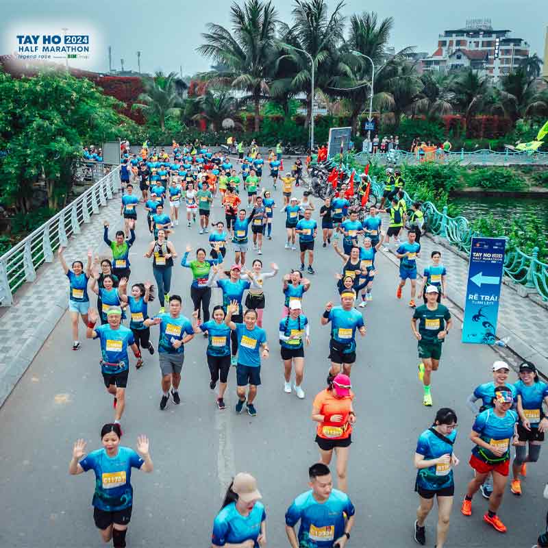Giá vé Giải chạy Tay Ho Half Marathon 2024