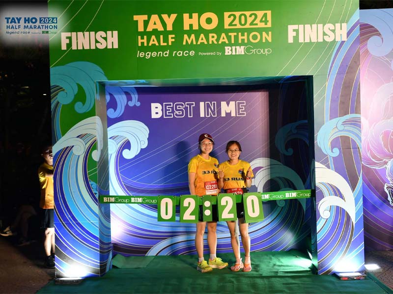 Giải chạy Tay Ho Half Marathon 2024 diễn ra như thế nào
