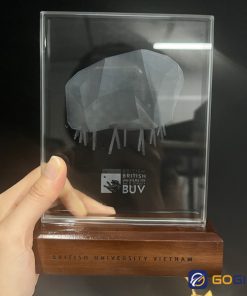 Kỷ niệm chương đế gỗ vinh danh 2