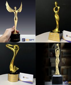 Mẫu cúp kim loại vinh danh nghệ thuật