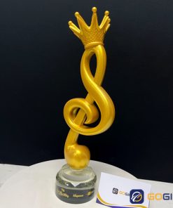 Cúp in 3D hình nốt nhạc CTR77 2