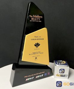 Cúp thiết kế nhà tài trợ The Master Beauty 2