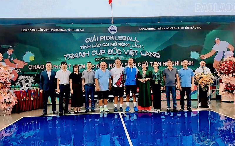 Giải Pickleball tranh cúp Hiển Vinh