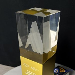 Cúp thiết kế logo 3D Asia Architecture Design Awards 4