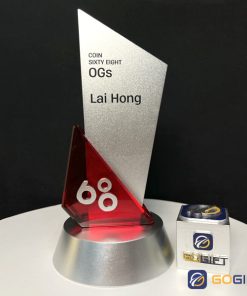 Cúp thiết kế Coin68 CTR96