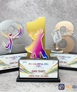 Cúp thiết kế sự kiện PC1 Colorful Day