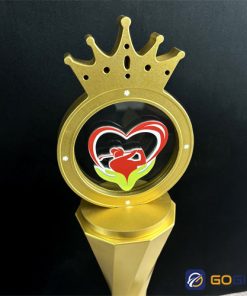 Cúp thiết kế giải golf giao lưu 2