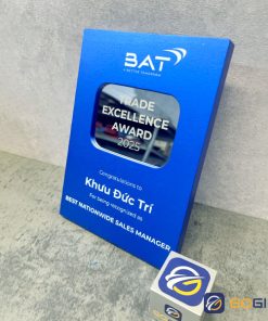 Bảng vinh danh thiết kế Trade Exellence Award 3