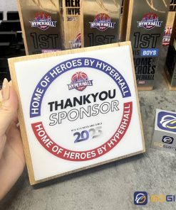 Cúp thiết kế Sponsor Homes Of Heroes 3