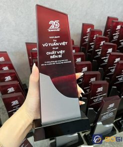 Cúp thiết kế Sunhouse 25 năm CTR124