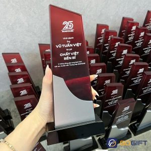 Cúp thiết kế Sunhouse 25 năm CTR124