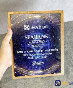 Bảng vinh danh thiết kế gỗ SeaBank Awards 2025 2