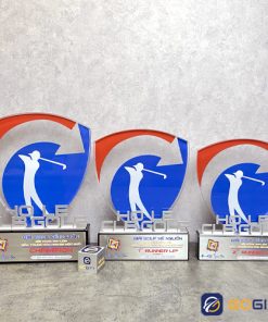 Cúp thiết kế Giải Golf Về Nguồn 3