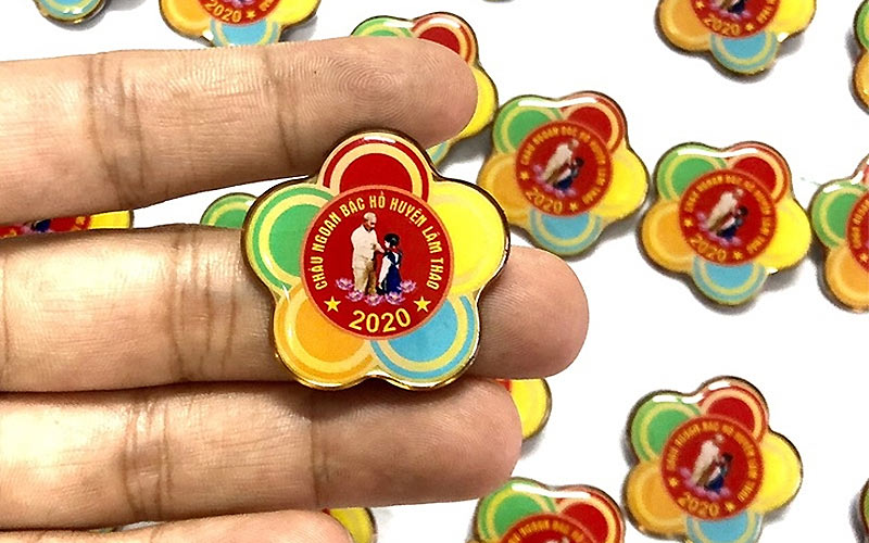 Huy hiệu Cháu ngoan Bác Hồ Huy hiệu Cháu ngoan Bác Hồ