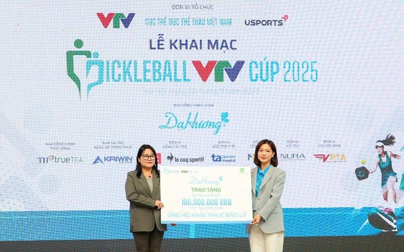 bài phát biểu khai mạc giải pickleball