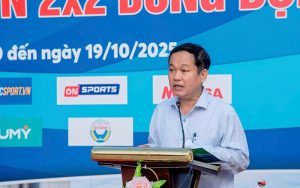 Bài phát biểu khai mạc giải bóng chuyền hơi