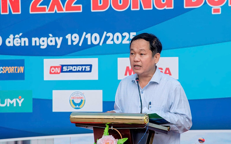 Bài phát biểu khai mạc giải bóng chuyền hơi