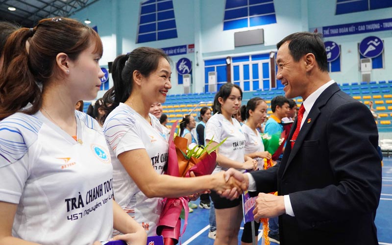 Bài phát biểu khai mạc giải bóng chuyền hơi 5