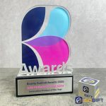 Cúp thiết kế Beauty Summit Awards 2025