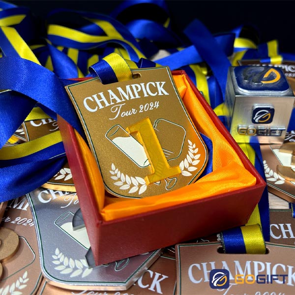 Huy chương pickleball Champick Tour