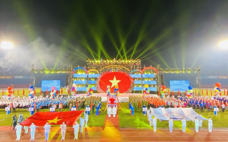 Bài phát biểu khai mạc hội thao quốc phòng 