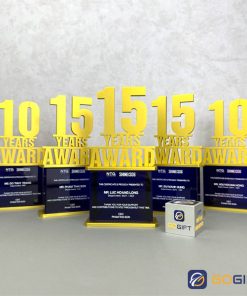 Cúp thiết kế NTQ vinh danh cống hiến 3