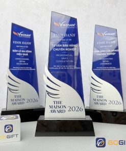Cúp thiết kế cánh chim Vikosan