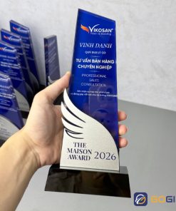 Cúp thiết kế cánh chim Vikosan 3
