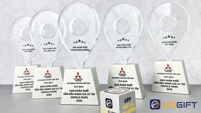 Đặt làm cúp vinh danh HCM chất lượng, giá rẻ