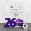 Cúp vinh danh tạo hình a2 26 năm