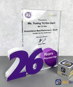 Cúp vinh danh tạo hình a2 26 năm 2