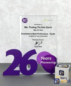 Cúp vinh danh tạo hình a2 26 năm