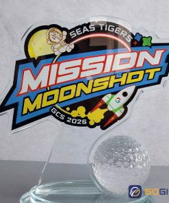 Cúp vinh danh tạo hình Mission Moonshot 2