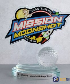 Cúp vinh danh tạo hình Mission Moonshot