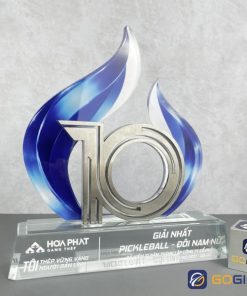 Cúp thiết kế Hoà Phát pickleball 2