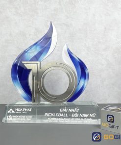 Cúp thiết kế Hoà Phát pickleball